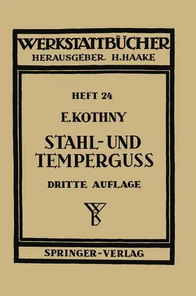 Kothny |  Stahl- und Temperguß | Buch |  Sack Fachmedien