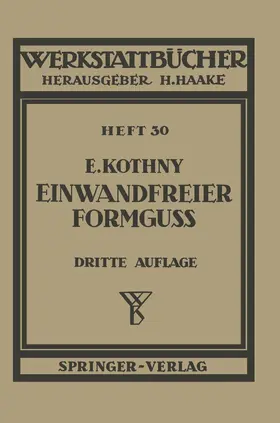 Kothny |  Einwandfreier Formguß | Buch |  Sack Fachmedien