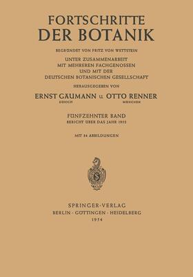 Lüttge / Beyschlag / Cushman | Bericht Über das Jahr 1952 | Buch | 978-3-540-01799-8 | sack.de