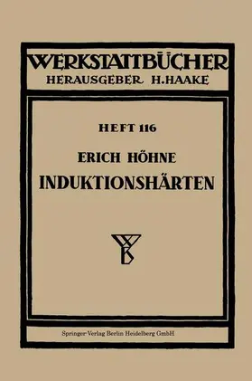 Höhne | Induktionshärten | Buch | 978-3-540-01972-5 | sack.de
