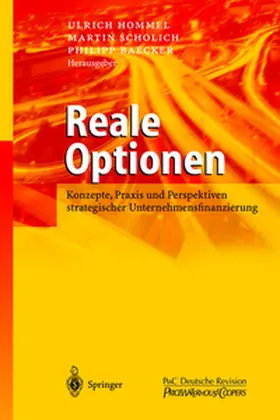 Hommel / Baecker / Scholich |  Reale Optionen | Buch |  Sack Fachmedien