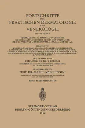 Marchionini |  Fortschritte der Praktischen Dermatologie und Venerologie | Buch |  Sack Fachmedien