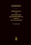  Wilhelm Gesenius’ Hebräisches und Aramäisches Handwörterbuch über das Alte Testament | Buch |  Sack Fachmedien