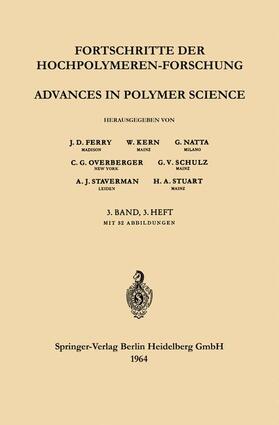 Ferry / Kern / Natta |  Advances in Polymer Science / Fortschritte der Hochpolymeren-Forschung | Buch |  Sack Fachmedien