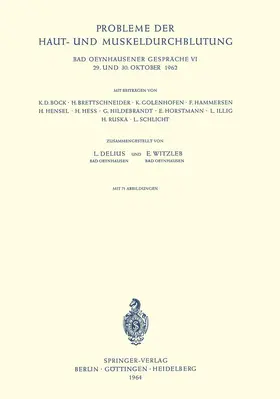 Witzleb / Delius |  Probleme der Haut- und Muskeldurchblutung | Buch |  Sack Fachmedien
