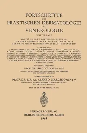 Marchionini |  Fortschritte der Praktischen Dermatologie und Venerologie | Buch |  Sack Fachmedien