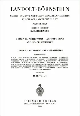 Voigt |  Astronomy and Astrophysics | Buch |  Sack Fachmedien