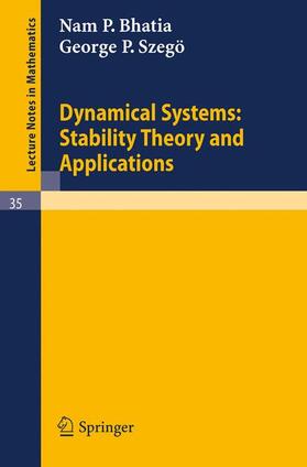 Szegö / Bhatia |  Dynamical Systems: Stability Theory and Applications | Buch |  Sack Fachmedien