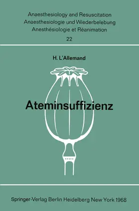 L'Allemand |  Ateminsuffizienz | Buch |  Sack Fachmedien