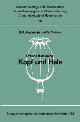 Macintosh / Ostlere |  Örtliche Betäubung | Buch |  Sack Fachmedien