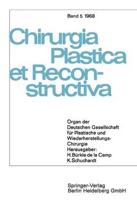  Organ der Deutschen Gesellschaft für Plastische und Wiederherstellungs-Chirurgie | Buch |  Sack Fachmedien