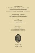 Rodenwaldt / Jusatz |  Leon Battista Alberti ¿ ein Hygieniker der Renaissance | Buch |  Sack Fachmedien