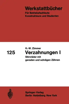 Zimmer / Trier |  Verzahnungen I | Buch |  Sack Fachmedien