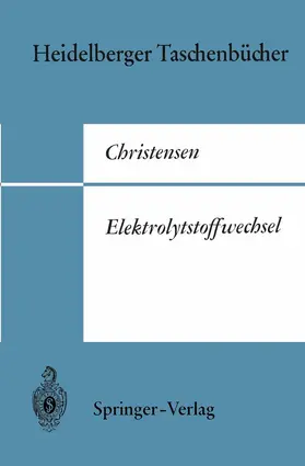 Christensen |  Elektrolytstoffwechsel | Buch |  Sack Fachmedien