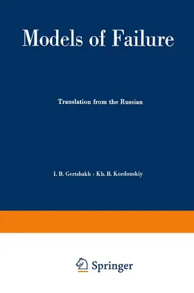 Gertsbakh / Kordonskiy |  Models of Failure | Buch |  Sack Fachmedien