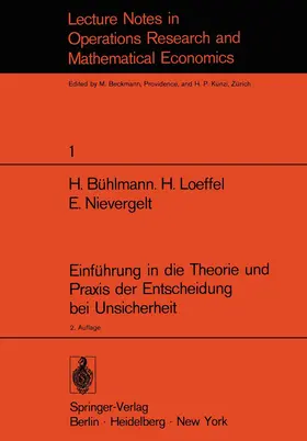 Bühlmann / Loeffel / Nievergelt |  Einführung in die Theorie und Praxis der Entscheidung bei Unsicherheit | Buch |  Sack Fachmedien