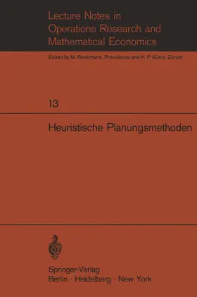 Weinberg / Zehnder |  Heuristische Planungsmethoden | Buch |  Sack Fachmedien