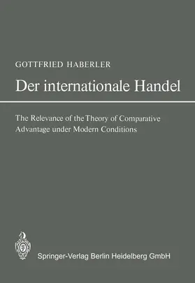 Haberler |  Der Internationale Handel | Buch |  Sack Fachmedien