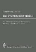 Haberler |  Der Internationale Handel | Buch |  Sack Fachmedien