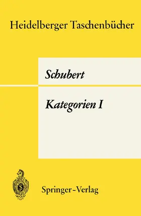 Schubert |  Kategorien I | Buch |  Sack Fachmedien