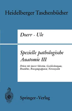 Doerr / Ule |  Spezielle pathologische Anatomie III | Buch |  Sack Fachmedien