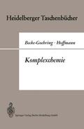 Becke-Goehring / Hoffmann |  Komplexchemie | Buch |  Sack Fachmedien