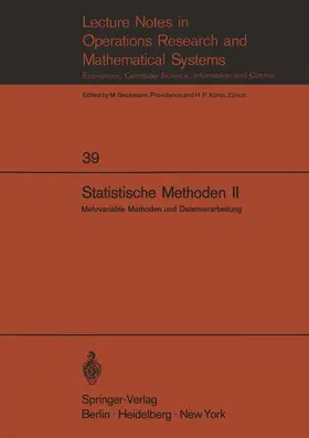 Walter |  Statistische Methoden II | Buch |  Sack Fachmedien
