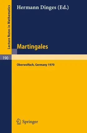 Dinges |  Martingales | Buch |  Sack Fachmedien