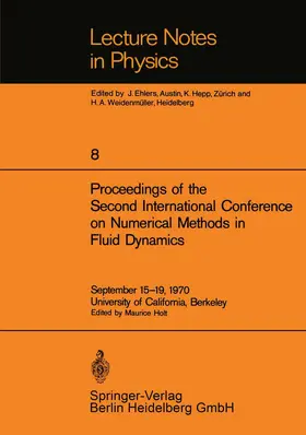 Holt |  Proceedings of the Second International Conference on Numerical Methods in Fluid Dynamics | Buch |  Sack Fachmedien