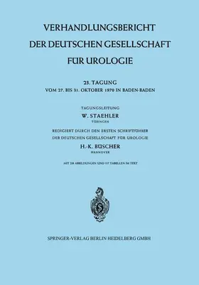 Büscher |  23. Tagung vom 27. bis 31. Oktober 1970 in Baden-Baden | Buch |  Sack Fachmedien