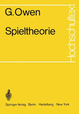 Owen |  Spieltheorie | Buch |  Sack Fachmedien