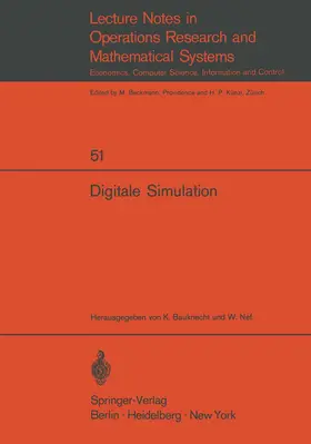 Bauknecht / Nef |  Digitale Simulation | Buch |  Sack Fachmedien