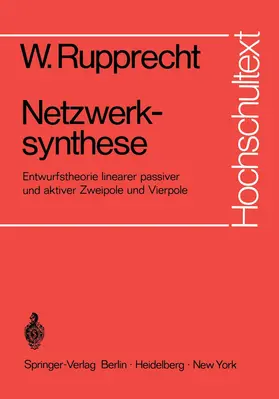 Rupprecht |  Netzwerksynthese | Buch |  Sack Fachmedien