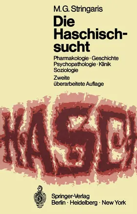 Stringaris | Die Haschischsucht | Buch | 978-3-540-05696-6 | www.sack.de