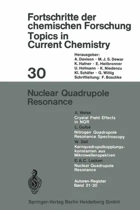 Lucken |  Nuclear Quadrupole Resonance | Buch |  Sack Fachmedien