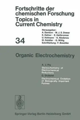 Eberson / Hafner / Schäfer |  Organic Electrochemistry | Buch |  Sack Fachmedien