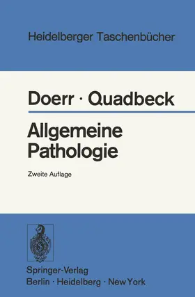 Doerr / Quadbeck |  Allgemeine Pathologie | Buch |  Sack Fachmedien