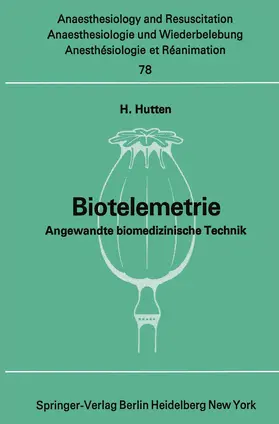 Hutten |  Biotelemetrie | Buch |  Sack Fachmedien