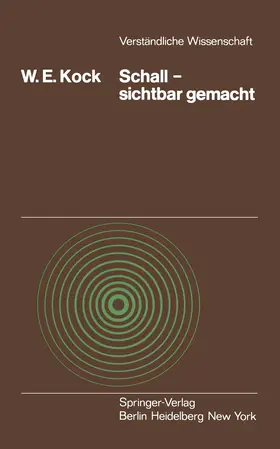Kock | Schall - sichtbar gemacht | Buch | 978-3-540-06629-3 | www.sack.de