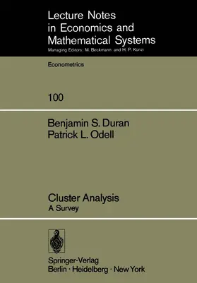 Duran / Odell |  Cluster Analysis | Buch |  Sack Fachmedien