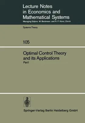 Kirby |  Optimal Control Theory and its Applications | Buch |  Sack Fachmedien