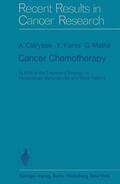 Mathe / Clarysse |  Cancer Chemotherapy | Buch |  Sack Fachmedien