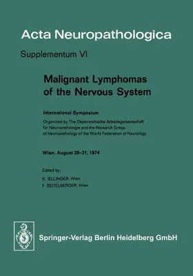Seitelberger / Jellinger |  Malignant Lymphomas of the Nervous System | Buch |  Sack Fachmedien