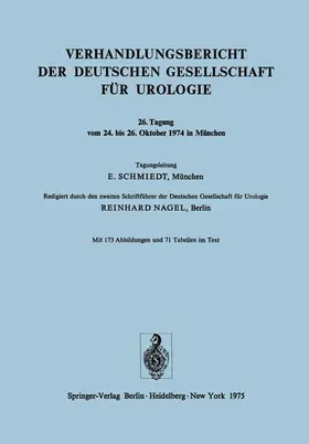 Nagel |  Verhandlungsbericht der Deutschen Gesellschaft für Urologie | Buch |  Sack Fachmedien
