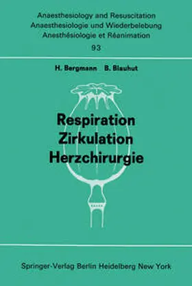 Blauhut / Bergmann |  Respiration Zirkulation Herzchirurgie | Buch |  Sack Fachmedien