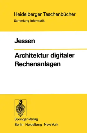 Jessen |  Architektur digitaler Rechenanlagen | Buch |  Sack Fachmedien