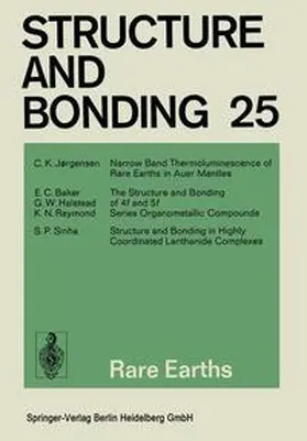 Jørgensen / Baker / Halstead |  Rare Earths | Buch |  Sack Fachmedien