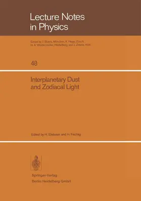 Elsässer / Fechtig |  Interplanetary Dust and Zodiacal Light | Buch |  Sack Fachmedien