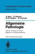 Doerr / Bleyl / Hofmann |  Allgemeine Pathologie | Buch |  Sack Fachmedien
