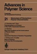 Abe / Albertsson / Dusek |  Mechanisms of Polyreactions — Polymer Characterization | Buch |  Sack Fachmedien